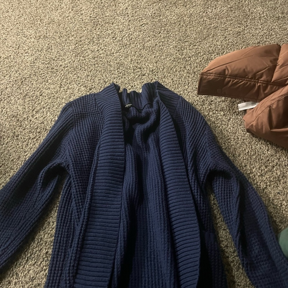 Old navy blue sweater